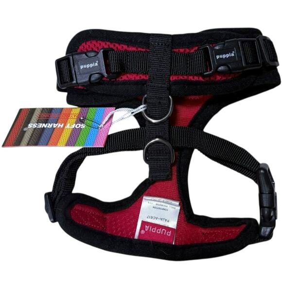 Puppia Red Dog Harness Size Small NWT - Picture 2 of 9